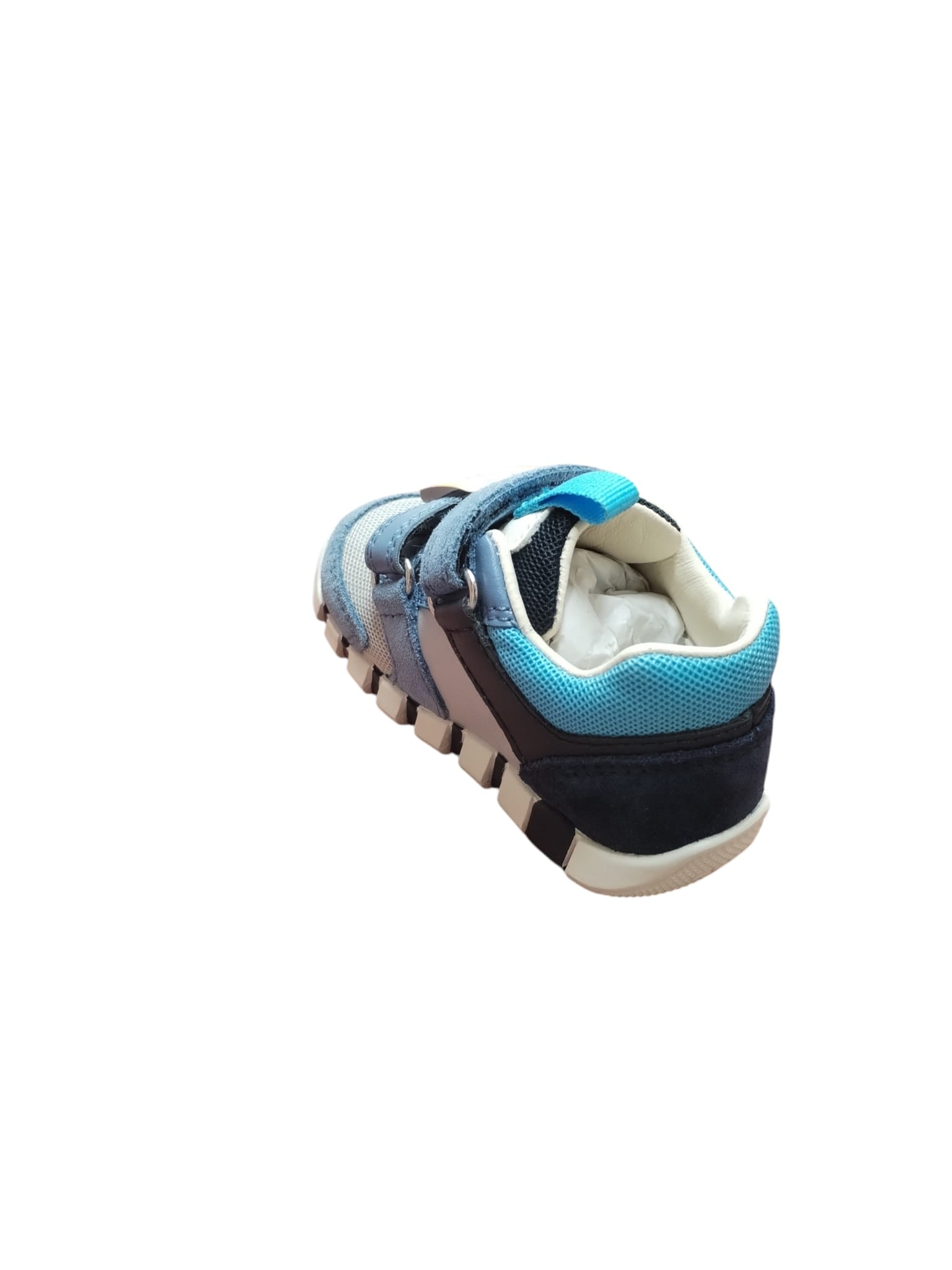 Geox Scarpe Primi Passi Bambino Blu Velcro Traspiranti