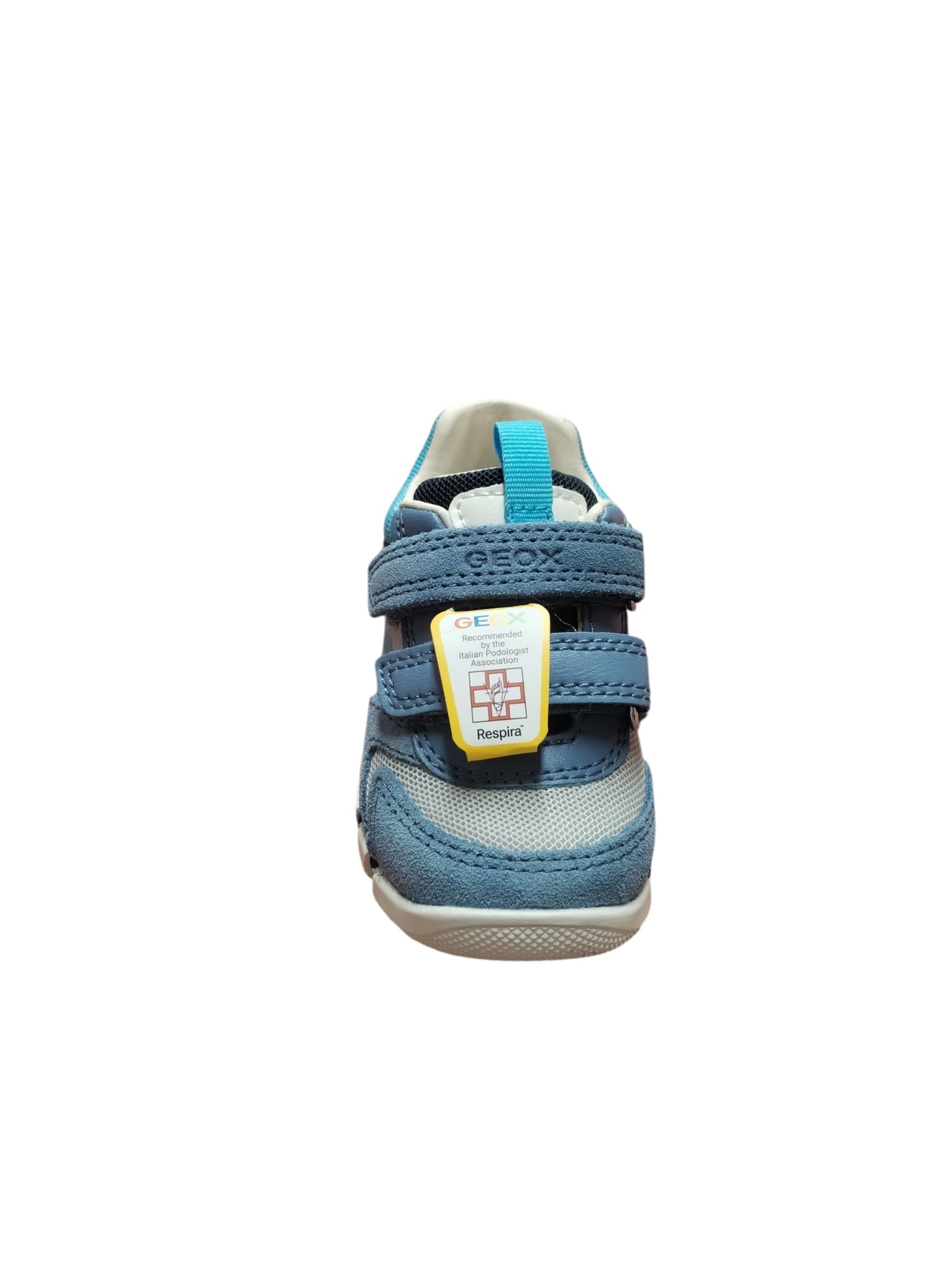 Geox Scarpe Primi Passi Bambino Blu Velcro Traspiranti