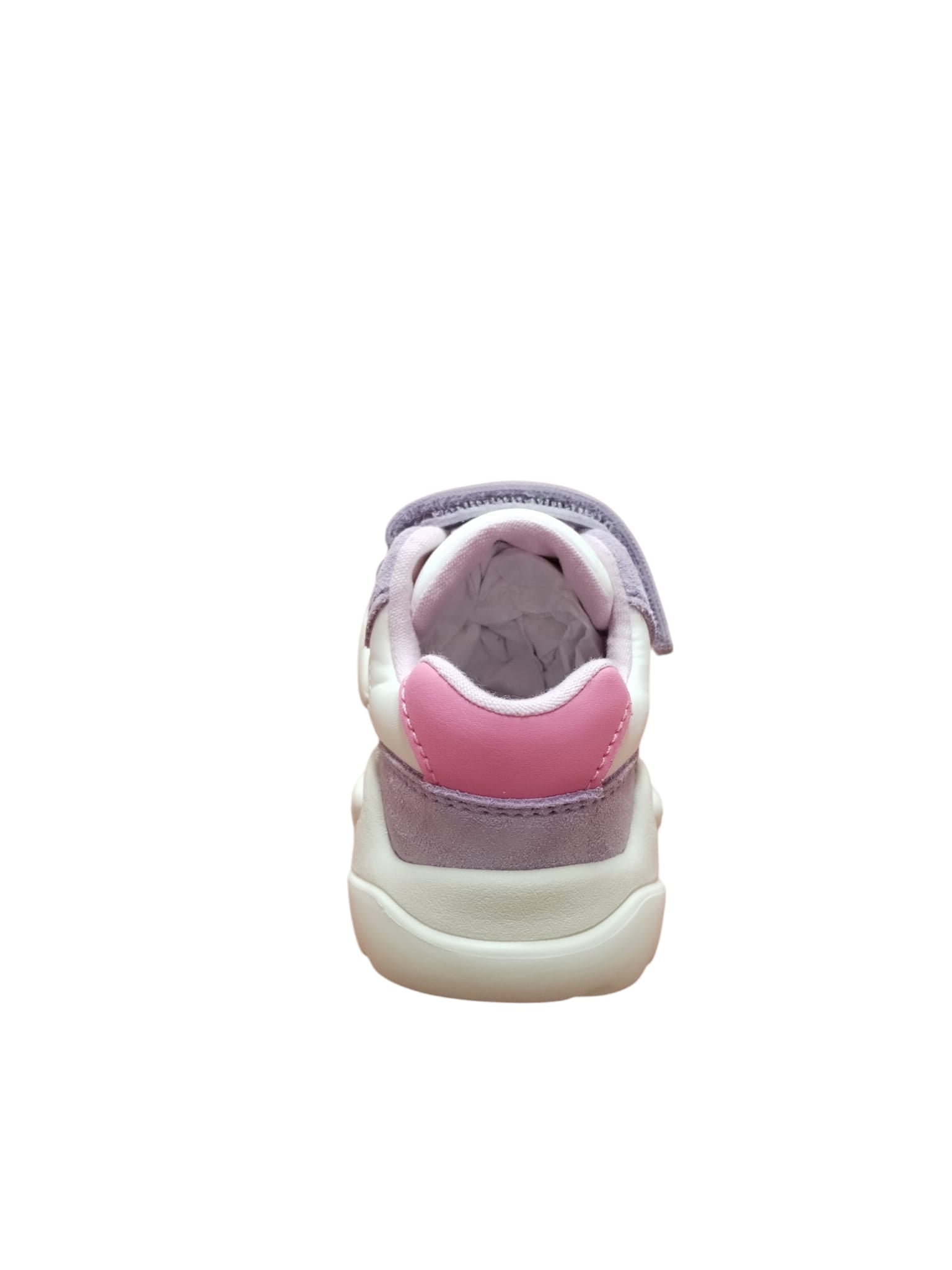 Scarpe Geox Bambina Sneakers Velcro Viola Rosa