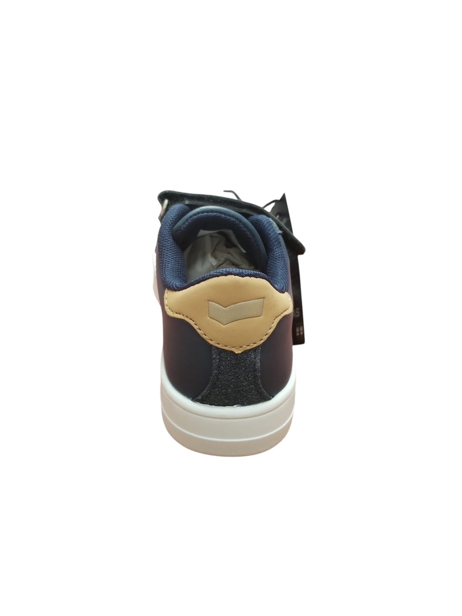 Scarpe Bambino GAS Sneakers Blu con Strappo e Lacci Elastici