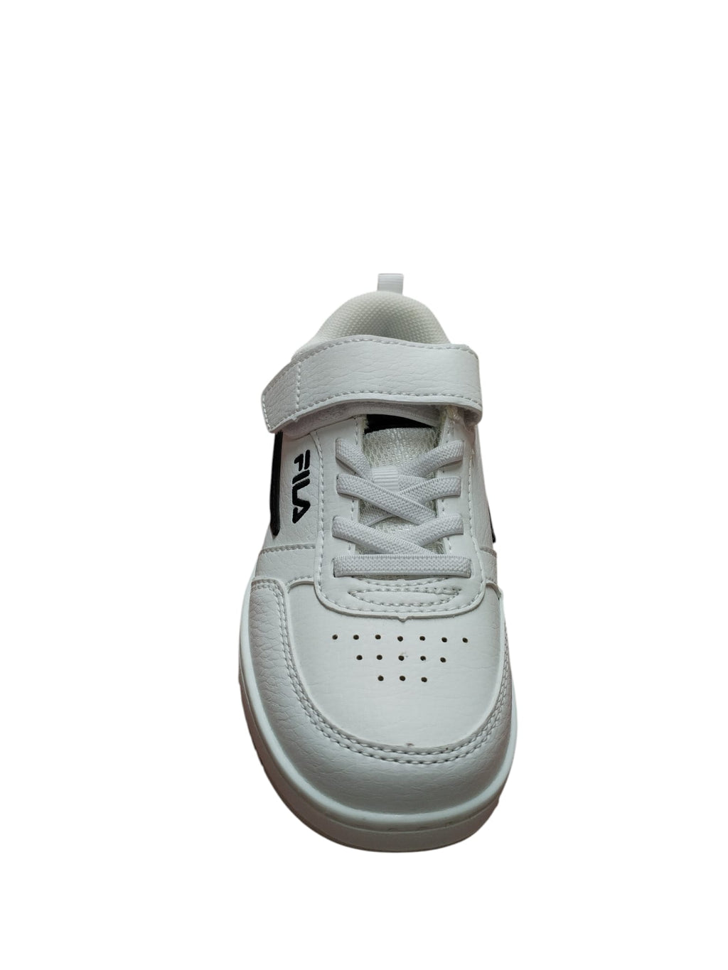 Fila Scarpe Bambino Bianche con Strappo e Lacci