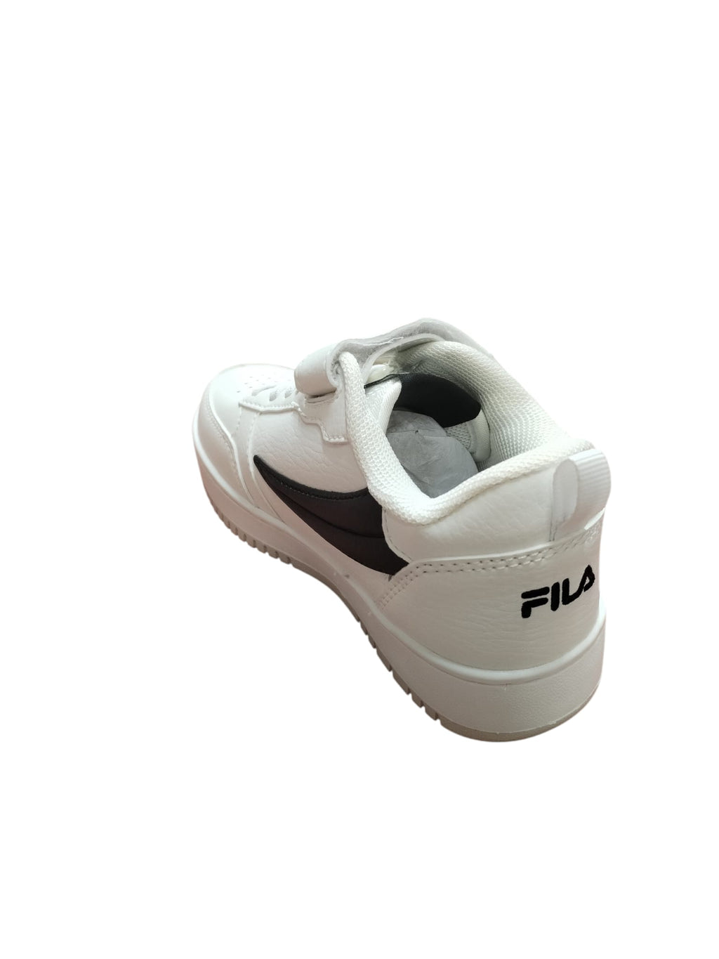 Fila Scarpe Bambino Bianche con Strappo e Lacci