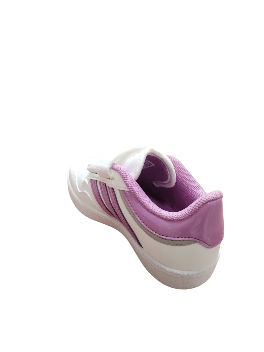 Scarpe Adidas Bambina Velcro Bianche Viola Sportive Casual
