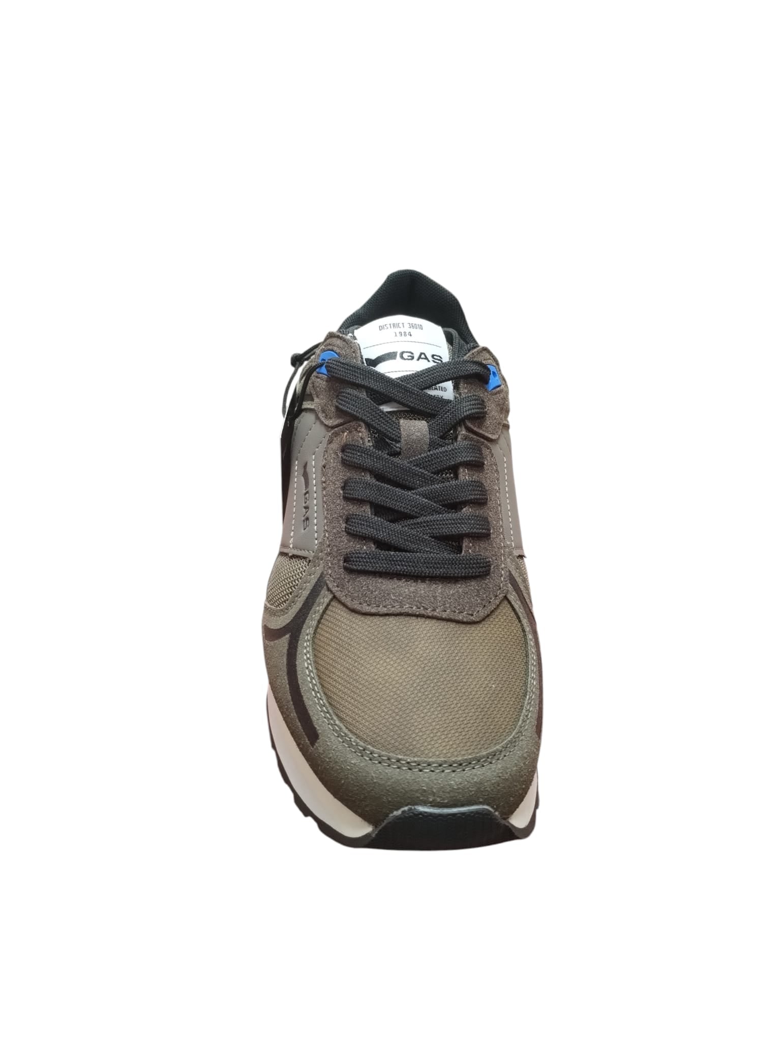 Sneakers Uomo GAS Casual Verde Oliva
