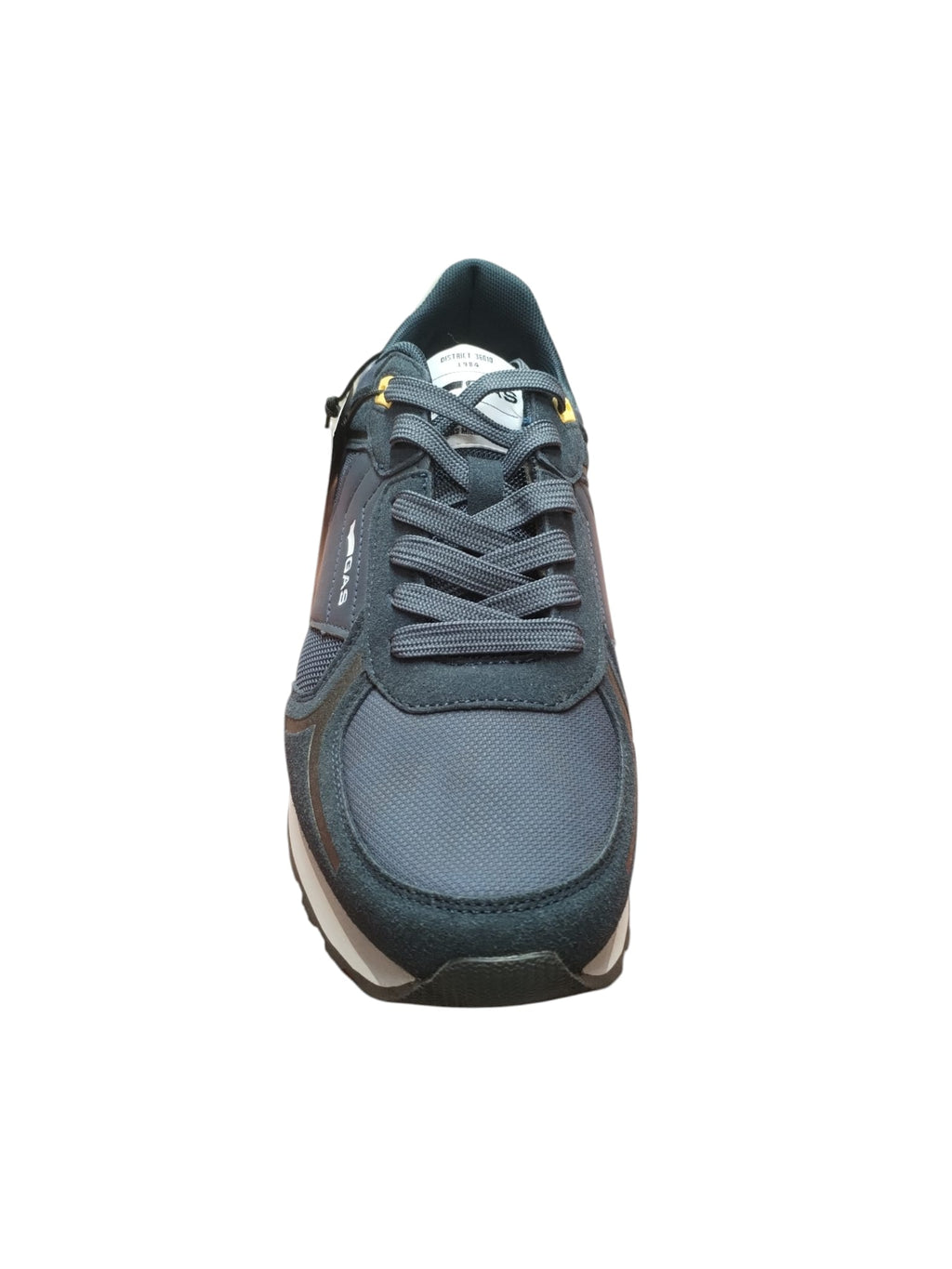 Sneakers Uomo GAS Blu Scuro/Grigio