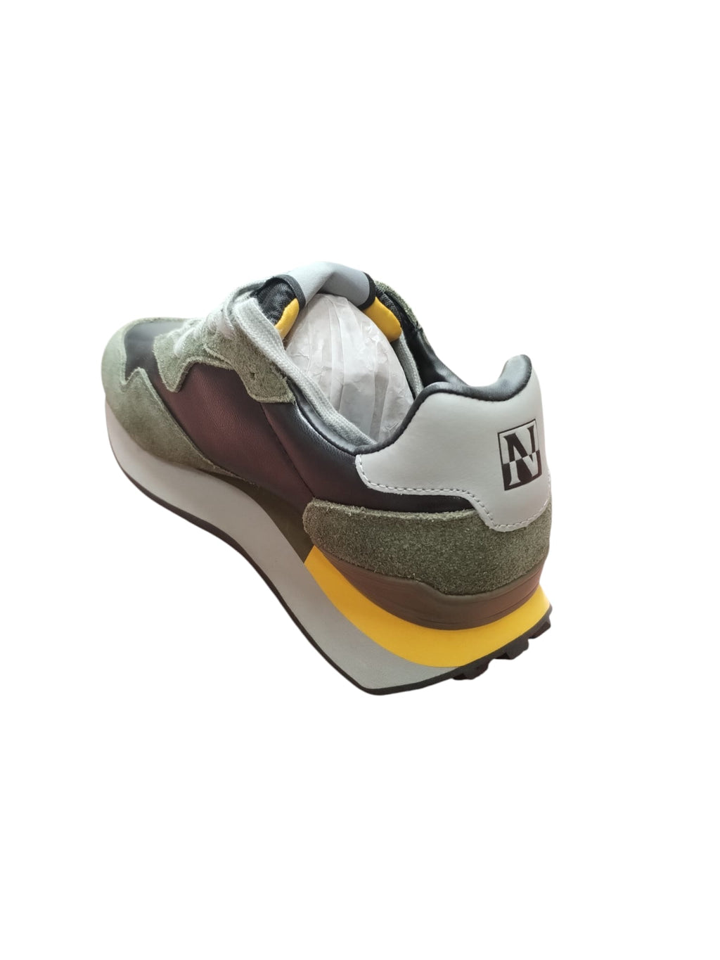 Napapijri Sneakers Uomo Casual Grigio Verde Scuro | Comfort