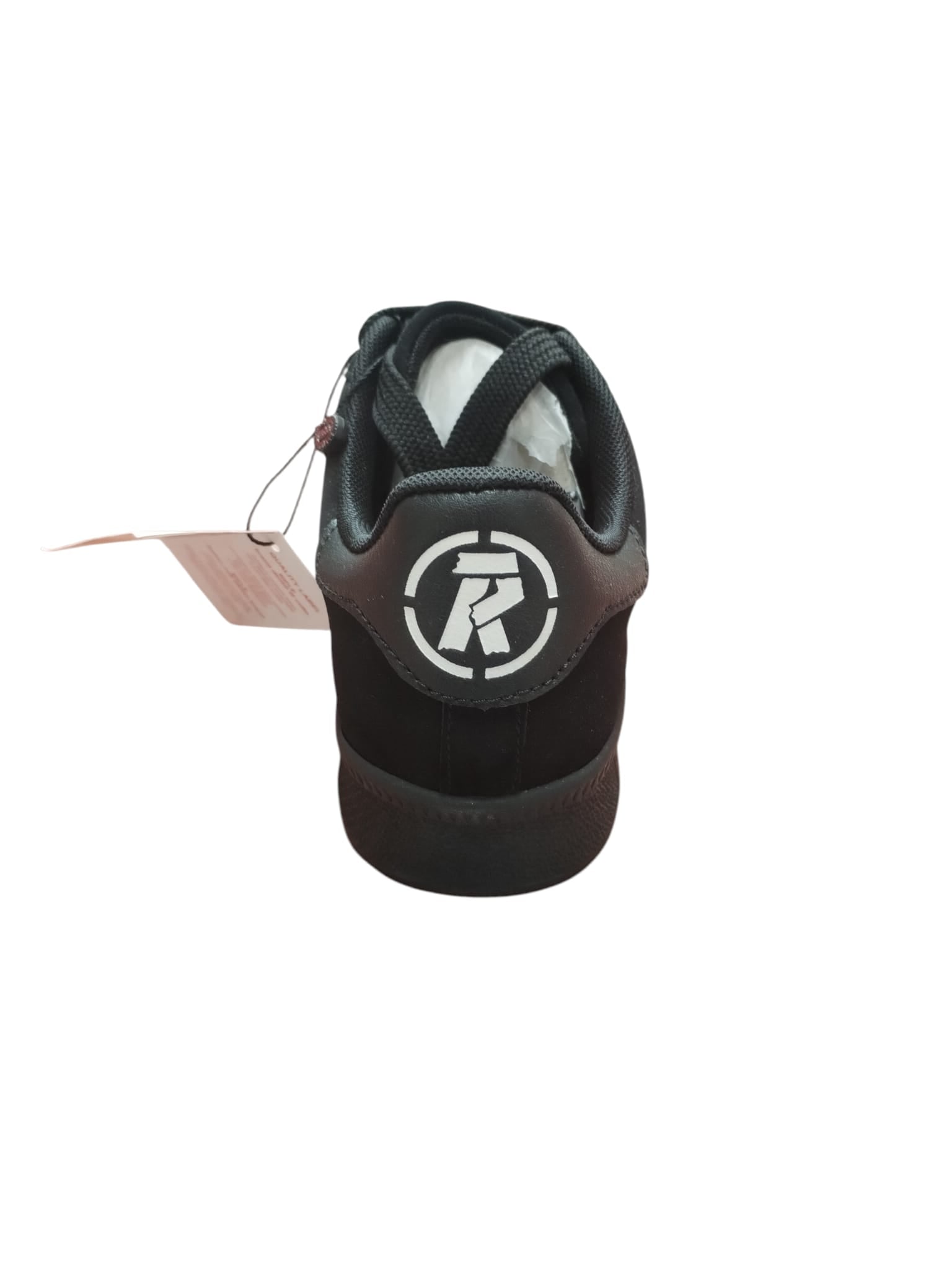 Scarpe Sneakers RIFLE Nere con Strisce Bianche Uomo Donna