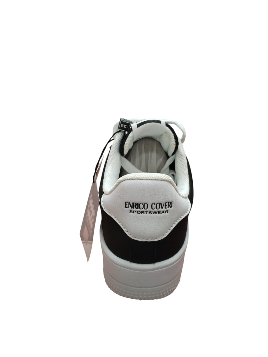 Sneakers Bicolore Bianco Nero EC SPORTSHOES Uomo Donna