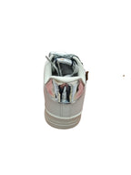 Ellesse Scarpe Donna Bianche Lacci Glitter Argento