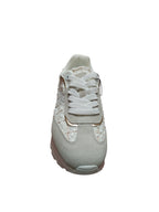 Soprani Sneakers Donna Eleganti Tweed Beige Oro