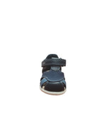 Sandalo Geox Bambino Traspirante Blu Scuro con Strappo