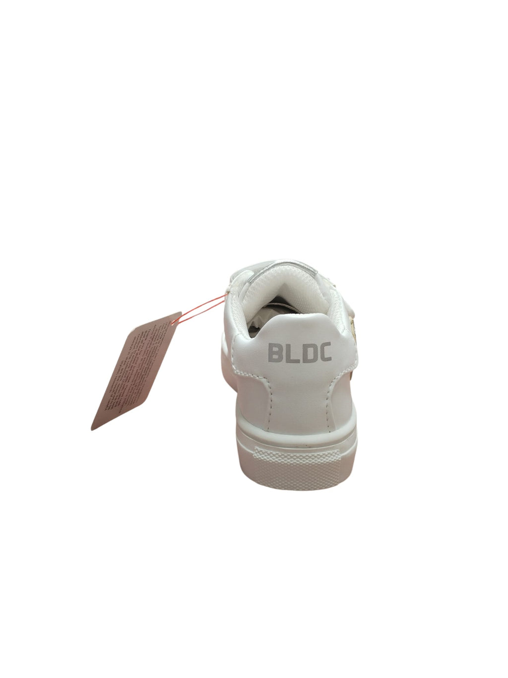 Sneakers Bambina Bianche Balducci con Stelle e Strappo Velcro