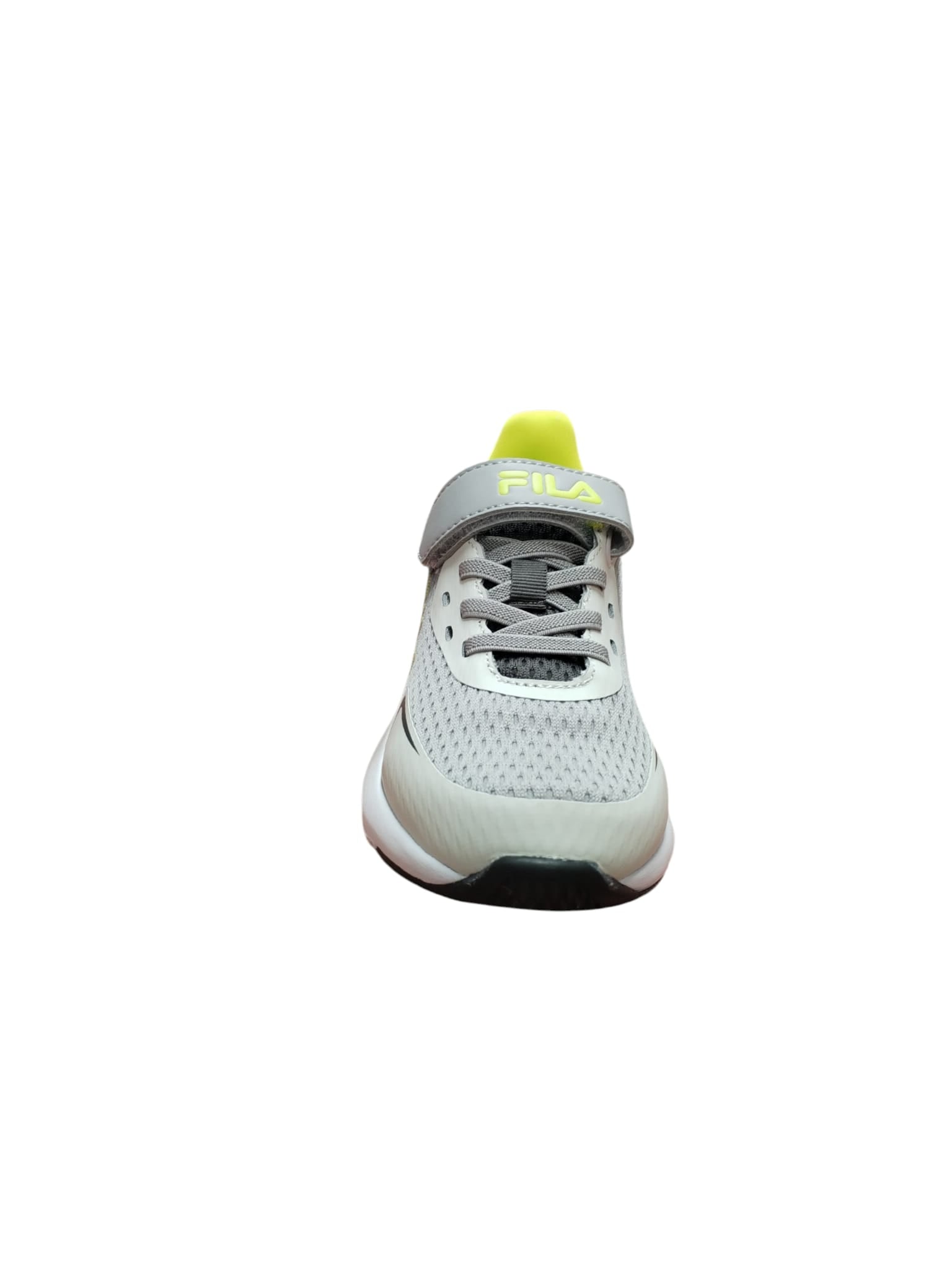 Sneakers Fila Bambino/a Grigio Giallo con Strappo