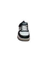 Scarpe Fila Bambino Sneaker Bassa Velcro Bianco Nero Rosso