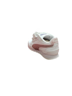 Scarpe Puma Bambino/a Bianche Strappi Dettagli Rosa Glitter