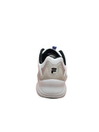 Fila Sneakers Donna Chunky Bianche con Dettagli Argento