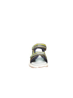 Sandali Bambino Geox Traspiranti Chiusura Strappo Blu Giallo