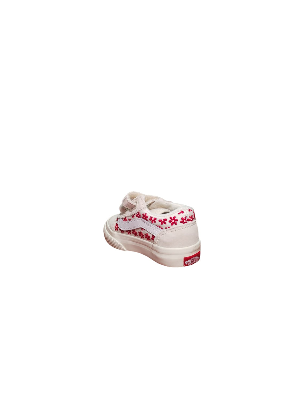 Scarpe Bambino Vans Old Skool V Floreali Beige Strappi