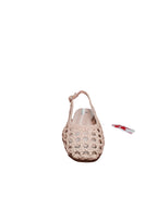 Sandali Slingback Intrecciati Rosa Chiaro Donna