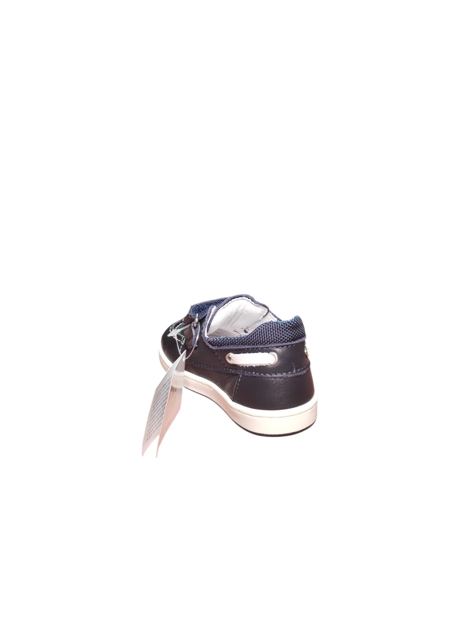 Scarpe da Barca Balducci Blu Navy con Strappo Velcro