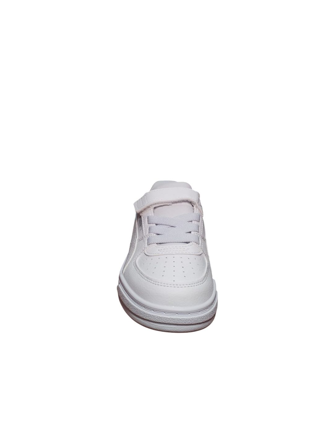 Sneakers Bambino Puma Bianche con Chiusura a Strappo e Lacci