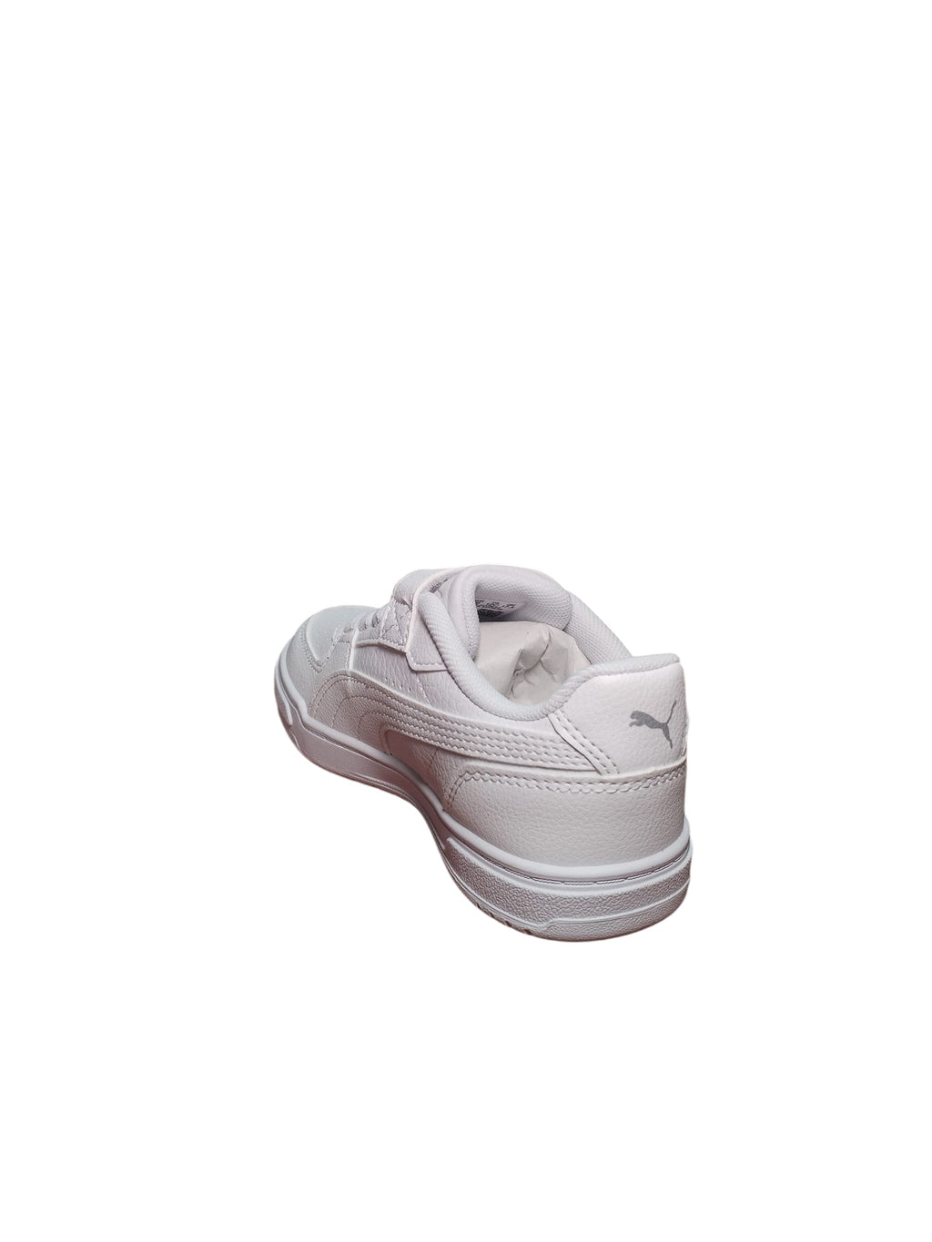 Sneakers Bambino Puma Bianche con Chiusura a Strappo e Lacci