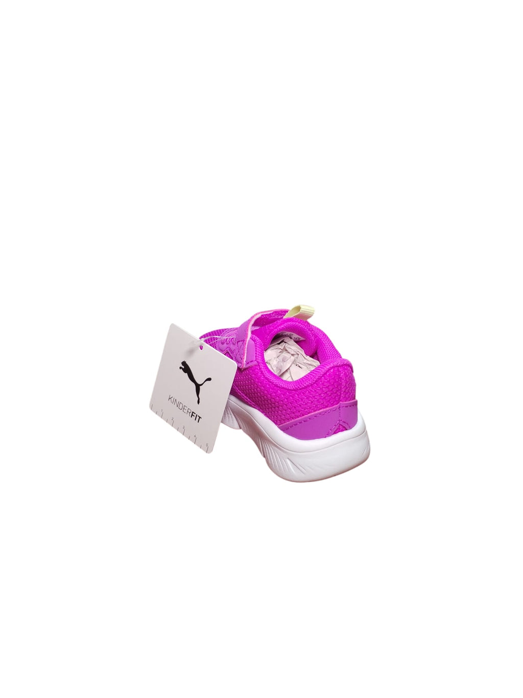 Scarpe da ginnastica Puma per bambini, fucsia con strappo