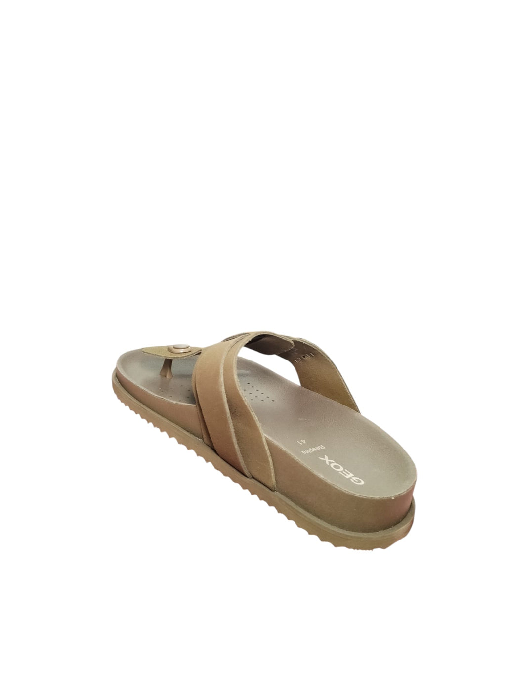 Sandalo Infradito Uomo Geox Traspirante Marrone Casual