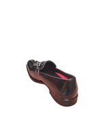 Mocassino Uomo GianMarco Venturi Elegante in Vernice Nera con Fibbia