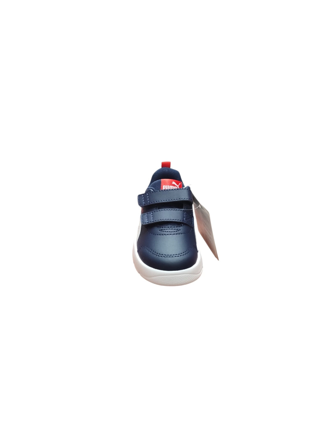 Scarpe Bambino Puma Velcro Blu Navy Bianche Casual
