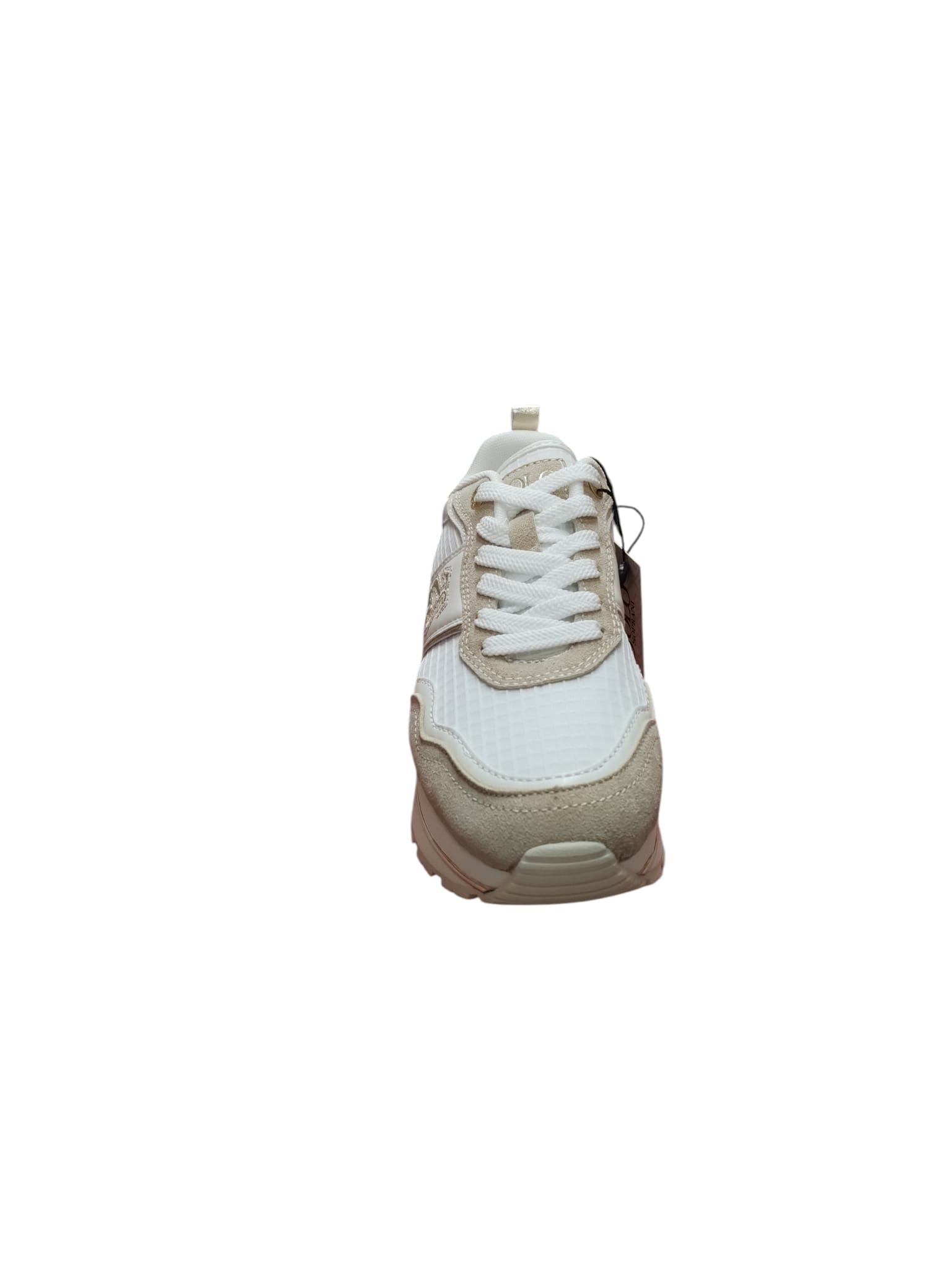 Sneakers Donna SoloSoprani Bianche Beige Platform Eleganti Casual