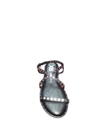 Sandali Xti Bassi Neri con Borchie Argento