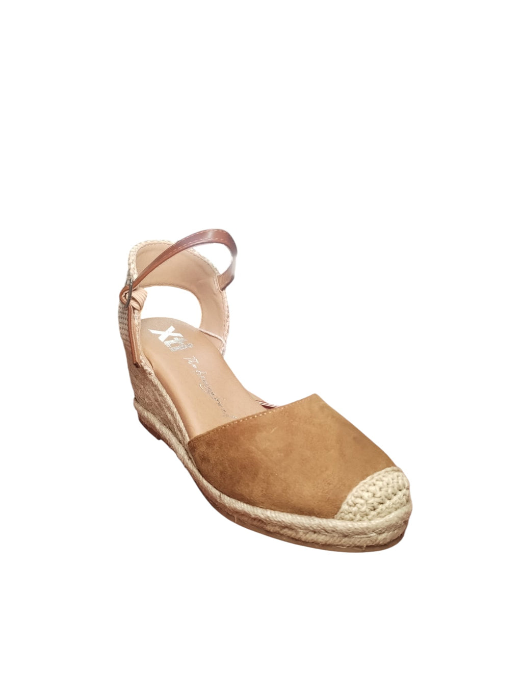 Sandali Xti Espadrillas Donna con Zeppa Nera e Cinturino