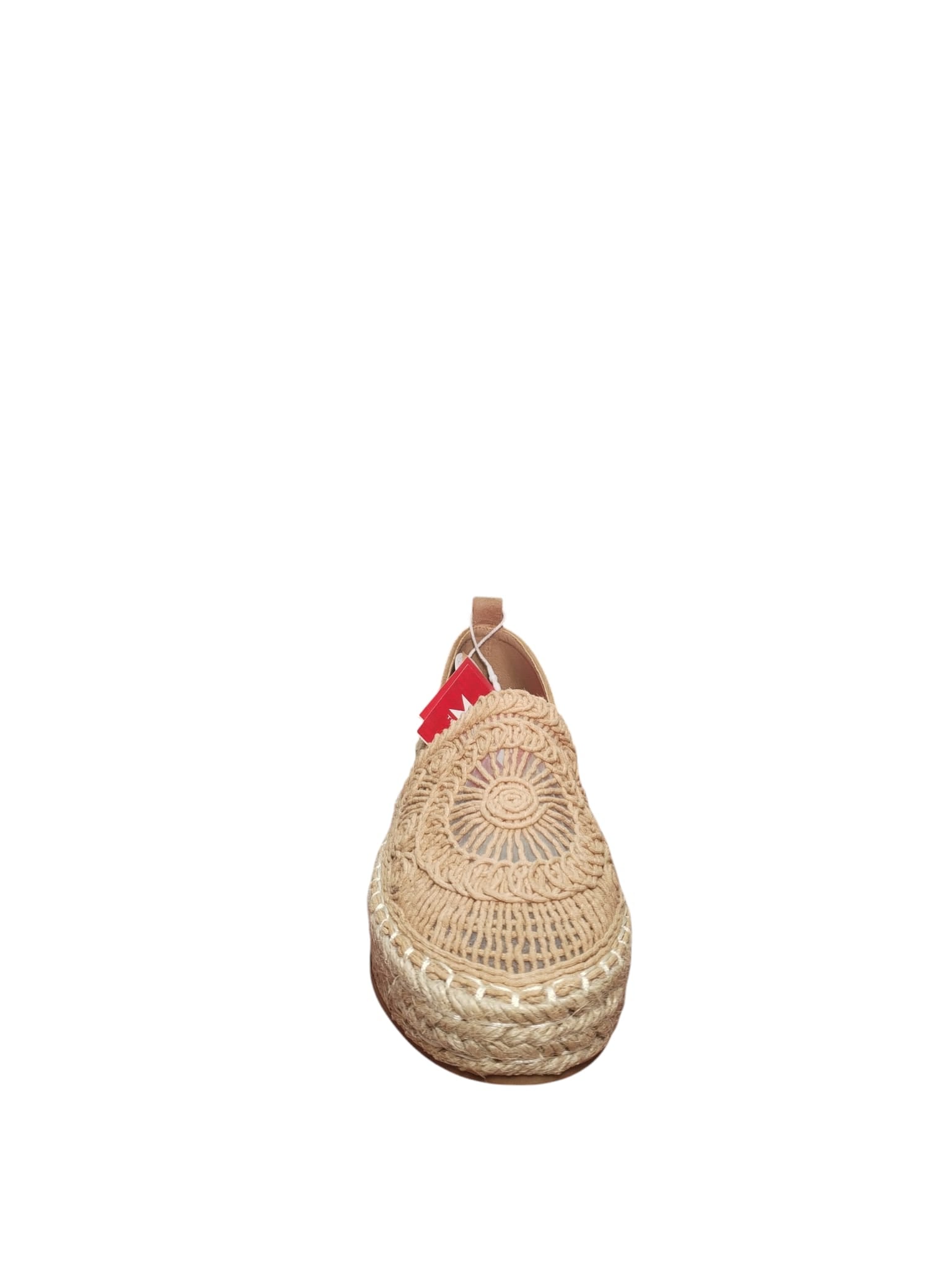 Espadrillas Xti Donna Beige con Suola in Corda e Dettaglio Crochet