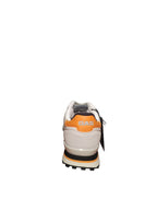 Sneakers GAS Uomo Casual Beige/Grigio con Dettagli Arancio