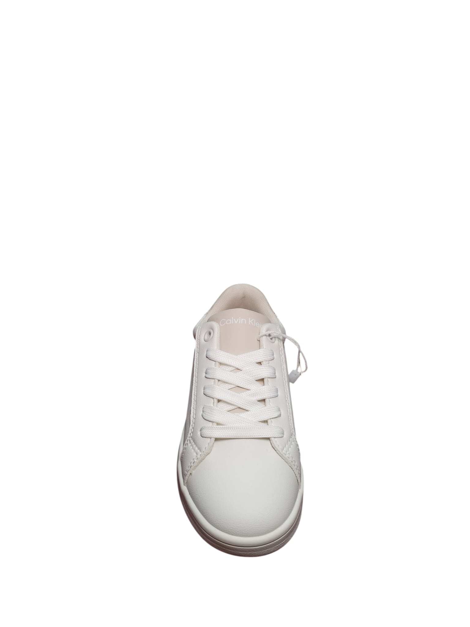 Sneakers Calvin Klein Bianche bimba/donna Casual Eleganti