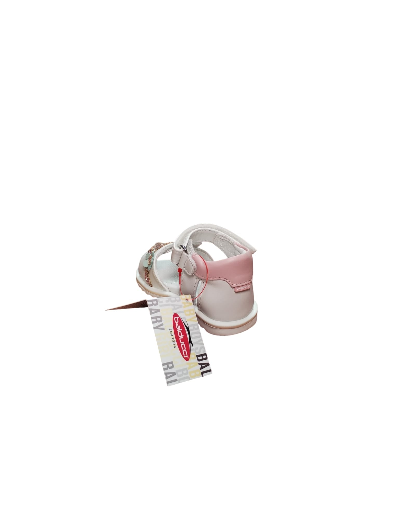 Sandali Balducci Bambina Rosa con Fiori Decorativi