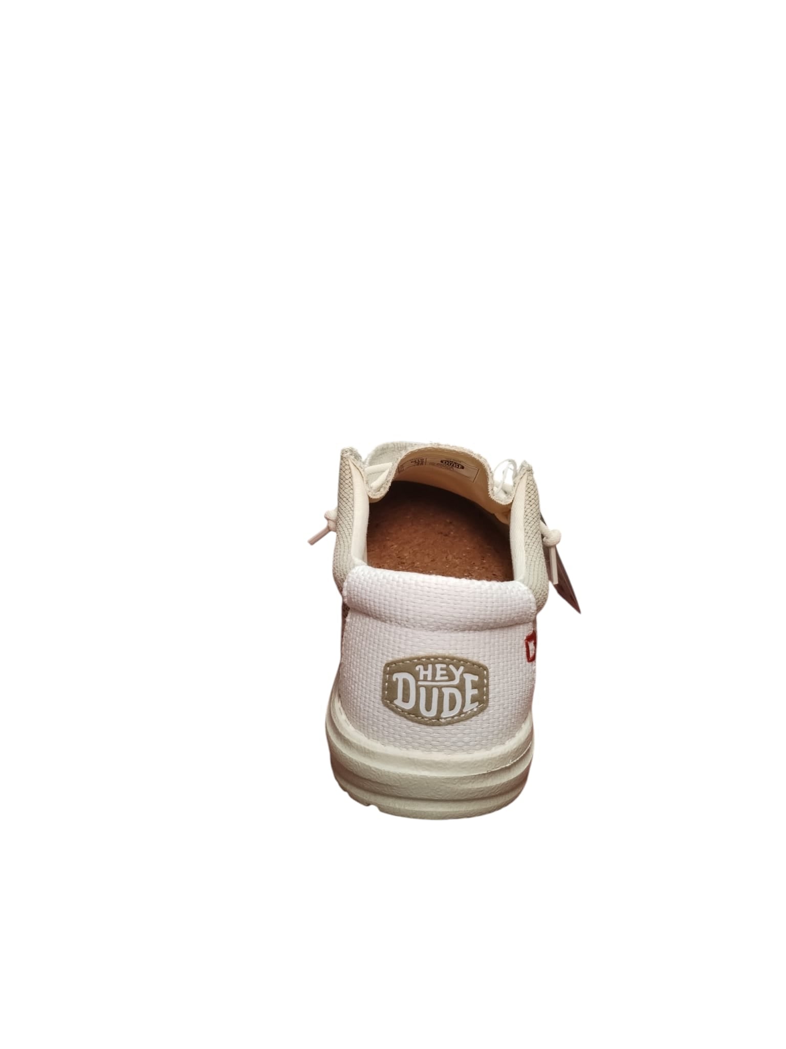 Scarpe Casual Hey Dude Wally Uomo Beige in Tela Leggera