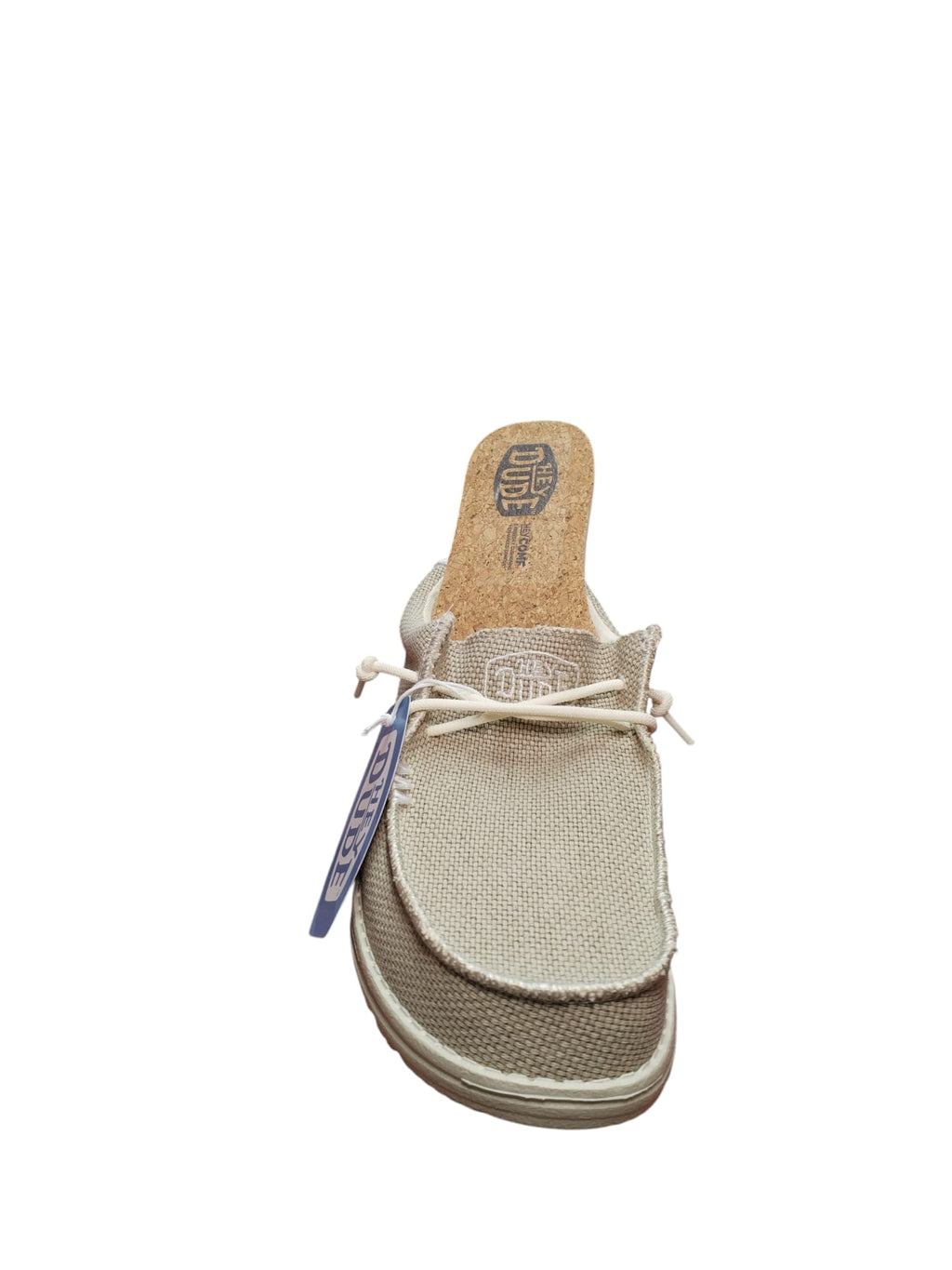 Scarpe Casual Hey Dude Wally Uomo Beige in Tela Leggera