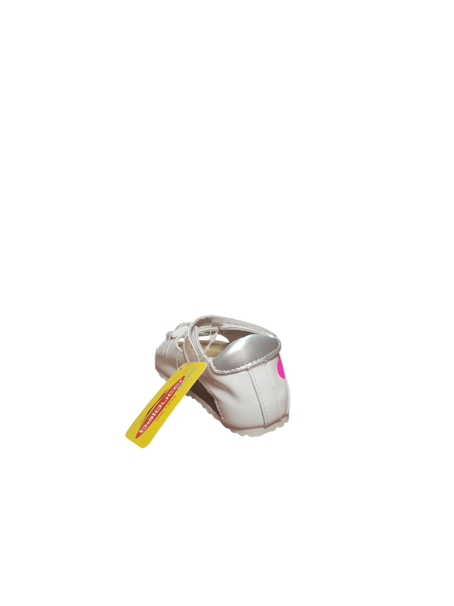 Sandali Balducci Sport Bambina Bianchi Rosa Cuori Velcro
