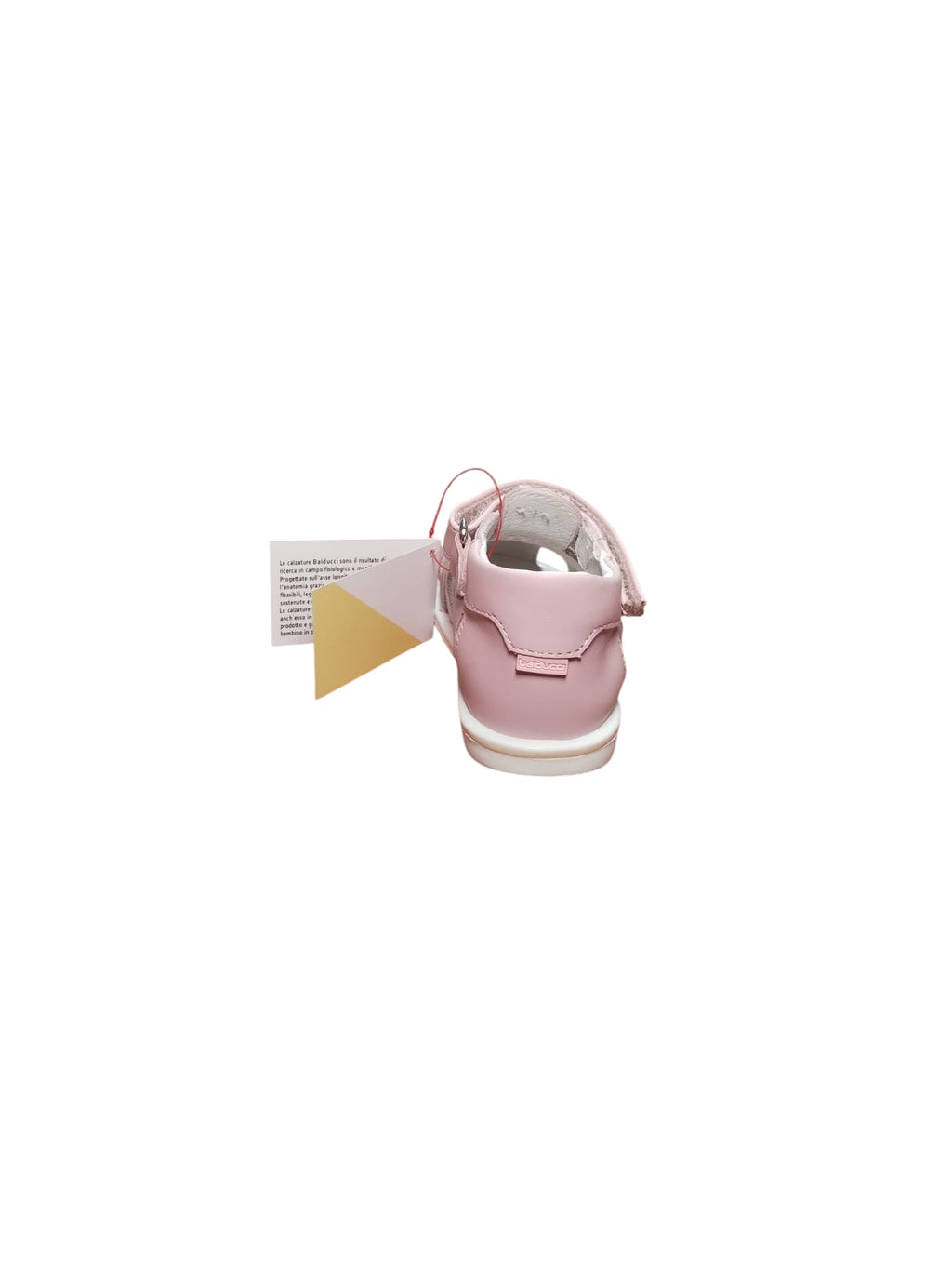 Sandali Balducci Bambina Rosa Chiusi con Cuore