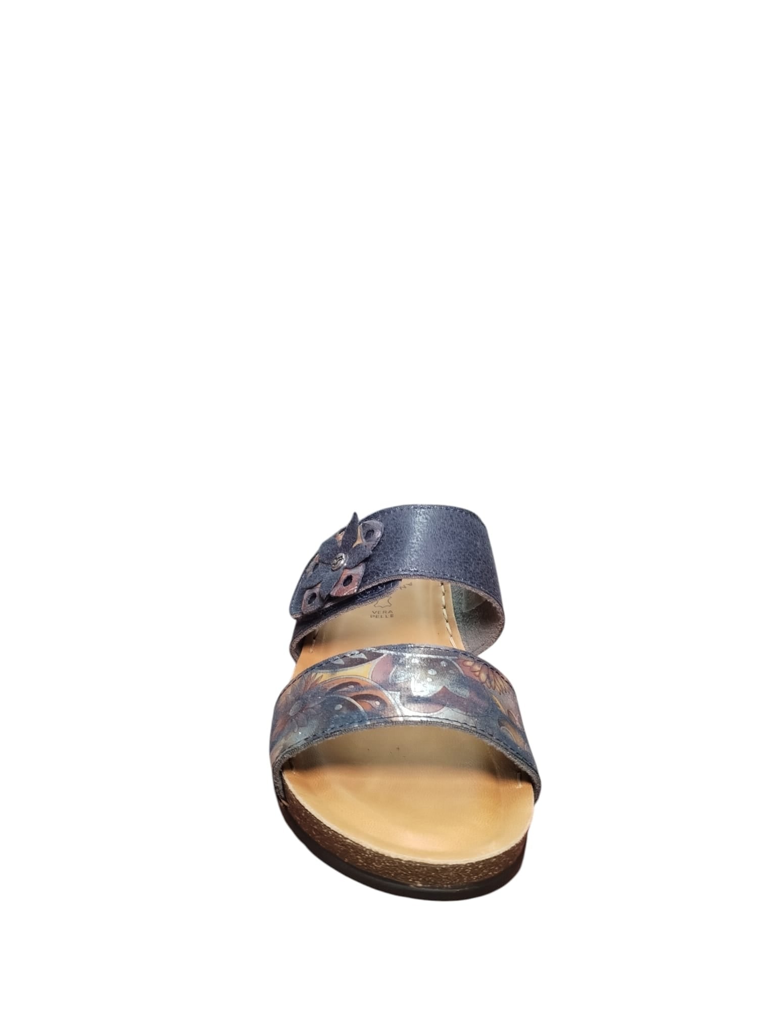 Sandali Donna Fly Flot Comfort Rosa con Fantasia Estiva