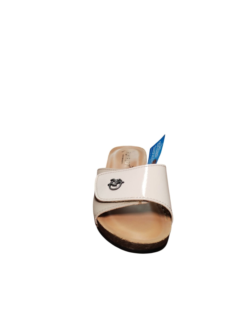 Sandalo Fly Flot Comfort Donna Beige con Chiusura Regolabile