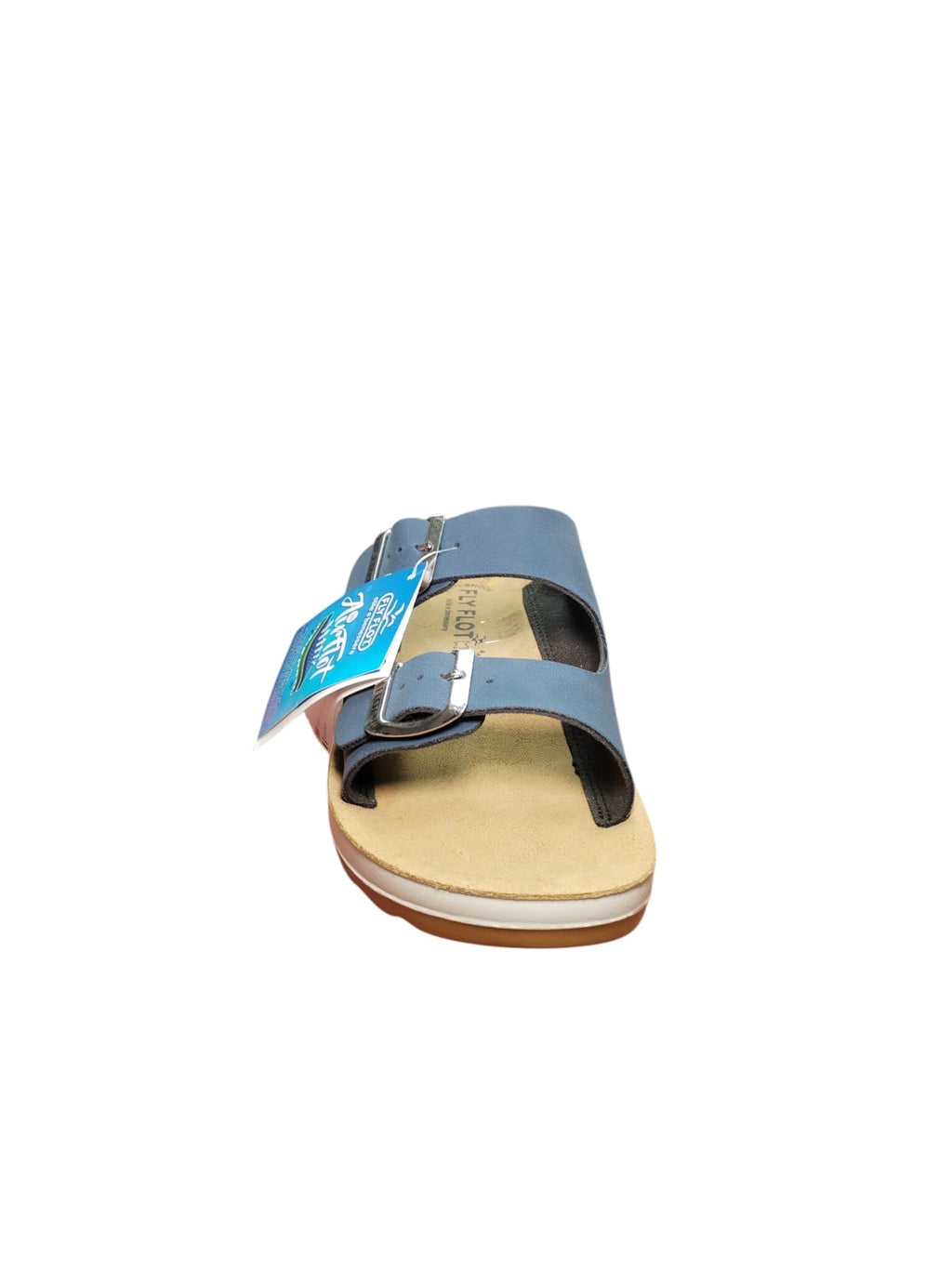 Sandali Donna Fly Flot Blu con Doppia Fibbia Comfort