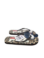 Fila Infradito Donna Fantasia B/N con Cinghie Argento