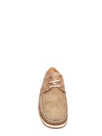 Scarpe Casual Uomo in Pelle Scamosciata Marrone Chiaro