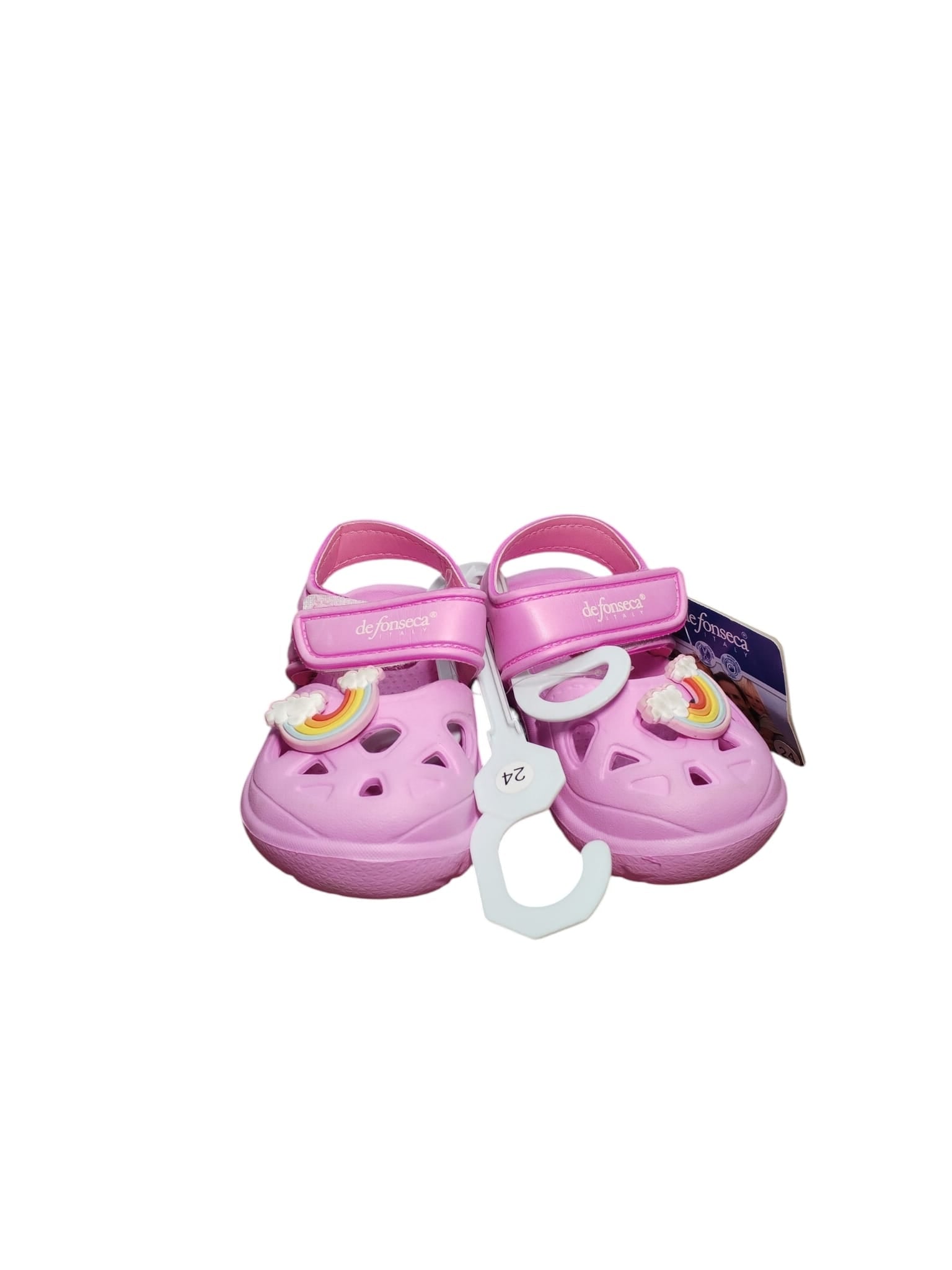 Sandali Bambina Rosa con Arcobaleno