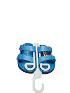 Sandali Casual Blu con Doppia Fibbia Regolabile