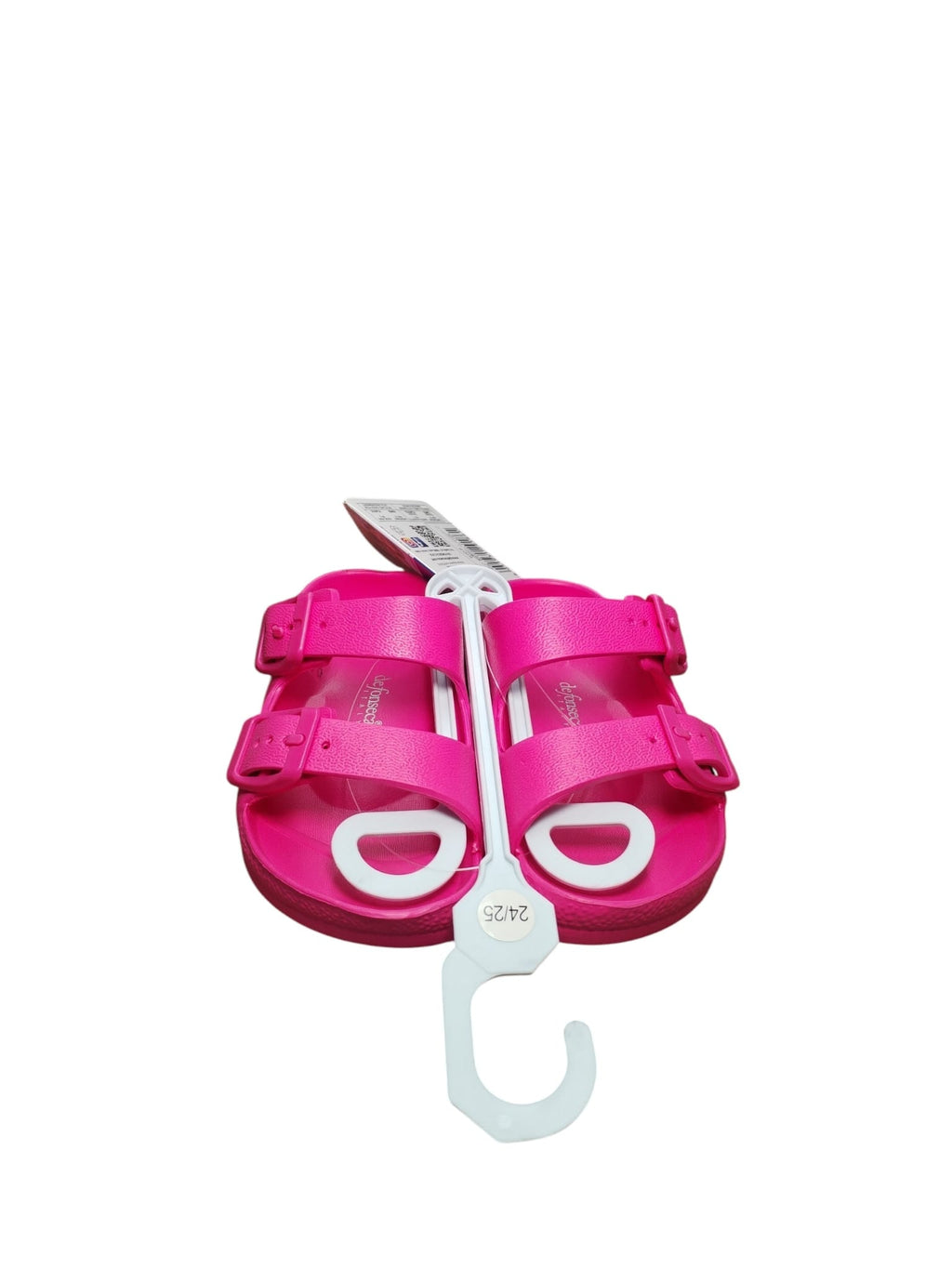 Sandali Bambina Rosa Fucsia con Doppia Fibbia Regolabile