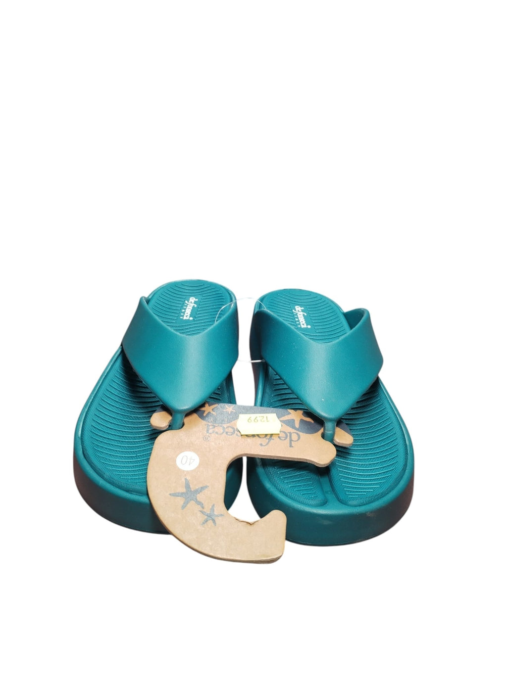 Ciabatte Mare de fappool Turchese Comode Unisex